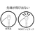 クルーズ アンビタッチ 70mm 透明 5000本入 F882620-AT-2-イメージ2