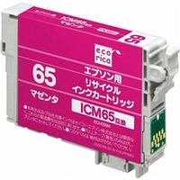 エコリカ リサイクルインクカートリッジ ECI-E65M