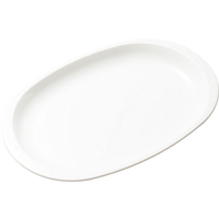 エンテック ポリプロ小判皿 (ホワイト) FC71999-NO.1707W