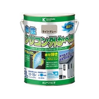 カンペハピオ 水性シリコン外かべ用 ライトグレー 3L FCB786M