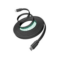 エレコム まとまるマグネットケーブル(USB Type-C - USB Type-C/フラット) 2m ブラック MPA-CCTMGF20BK