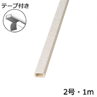 オーム電機 テープ付モール 2号 1m クロス織物 ｸﾛｽﾓ-ﾙ2ｺﾞｳｵﾘﾓ
