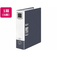 コクヨ レバッチファイル A4とじ厚48ダークグレー5冊 1箱(5冊) F835340-ﾌ-AL290DM