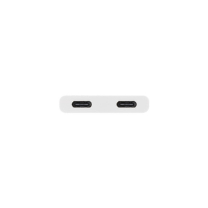 バッファロー スマホ・タブレット向け USB-C 2ポートハブ PD対応 ホワイト BSHM2U100C1PWH-イメージ2