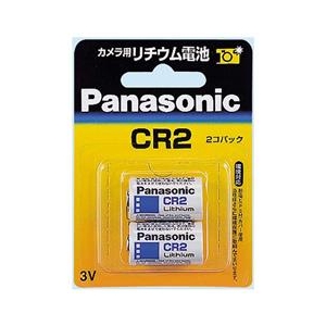 パナソニック 円筒形リチウム電池(3V) CR-2W/2P パナソニック 円筒形リチウム電池(3V) CR-2W/2P