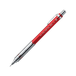 ぺんてる PG-METAL350 0.5mm クリアレッド FCB7184-PG315-TB-イメージ1