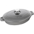 STAUB ストウブ オーバルホットプレート 23cm グレー 40509-581 FC555LZ-8877610-イメージ1