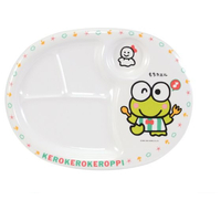 江部松商事 EBM/メラミン 子供食器 ケロケロケロッピー ランチ皿 MC-31K FC407KZ-0382500