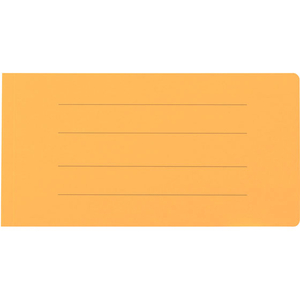 プラス フラットファイル厚とじ ノンステッチ 統一伝票用 イエロー 10冊 F829160-76-037NO.062NW-イメージ3