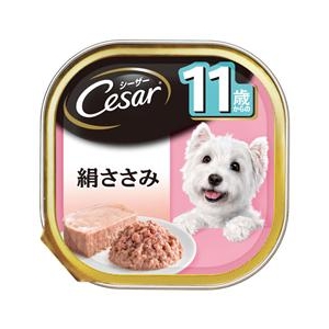 マースジャパンリミテッド シーザー　11歳　絹ささみ　ささみ　100g CE66Nｼ-ｻﾞ-11ｻｲｷﾇｻｻﾐS100G-イメージ1