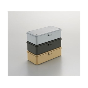 トラスコ中山 トランク型工具箱 203×109×56 シルバー FC133DP-3287971-イメージ9