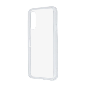 レイ・アウト らくらくスマートフォン a / Lite用Like standard 衝撃吸収 バンパー ハイブリッドケース クリア RT-FRS24ACC2/CM-イメージ1