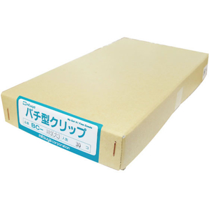 ミツヤ バチ型クリップ 大 30本 FC12618-BC-315-イメージ1