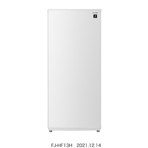 シャープ 126L 前開きタイプフリーザー ホワイト FJHF13HW シャープ 126L 前開きタイプフリーザー ホワイト FJHF13HW