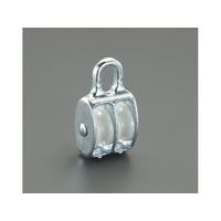 エスコ ナイロンプーリー 50mm 2車 FCZ0283-EA987HK-24