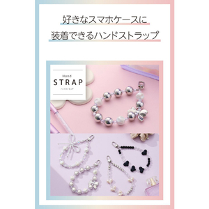 エレコム ハンドストラップビーズ シルバー P-STHBESV-イメージ3