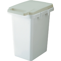 トラスコ 連結ワンハンドペール　３３Ｌ　ベージュ TRHP-33-BG