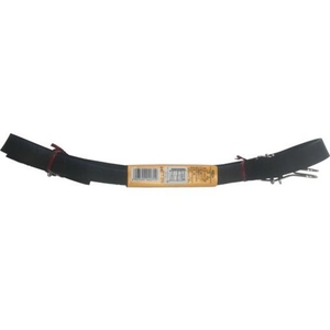 ユタカメイク ゴム チューブロープ 20mm×4m ブラック4202 FC828GH-3677745-イメージ1