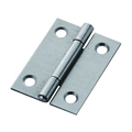 トラスコ中山 TRUSCO スチール製薄口普通蝶番 生地仕上 全長31.5mm 10個 FC899EP-2335999