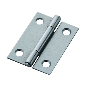 トラスコ中山 TRUSCO スチール製薄口普通蝶番 生地仕上 全長31.5mm 10個 FC899EP-2335999-イメージ1