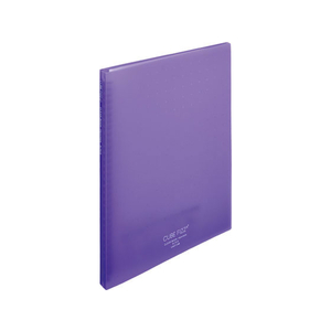 リヒトラブ CUBE FIZZ クリヤーブック(差替) A4 15ポケット パープル F385167-N7015-10-イメージ1