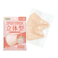 SP V マスク 医食同源 FCR8325 立体型スパンレース不織布カラーマスク