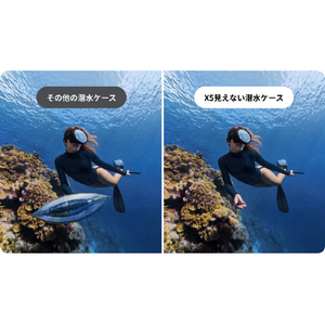 insta360 X5用 見えない潜水ケース Pro CINSCAHN-イメージ9