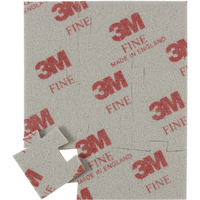 ３Ｍ ジグソーパズル型スポンジ研磨材　細目　（１枚＝１ＰＫ） SPONGE JIG F