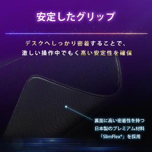 SONY ゲーミングマウスパット INZONE Mat-F Fnatic Edition グラフィカルブラックオレン※Fnaticコラボモデル MPD-F900ZQ-イメージ7