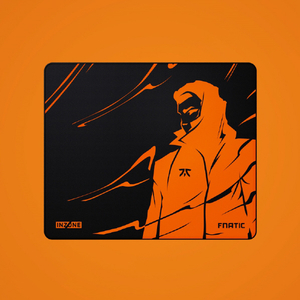 SONY ゲーミングマウスパット INZONE Mat-F Fnatic Edition グラフィカルブラックオレン※Fnaticコラボモデル MPD-F900ZQ-イメージ9