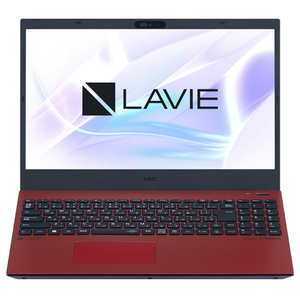 NEC ノートパソコン e angle select LAVIE N15 カームレッド PC-N1575EAR-E3-イメージ3