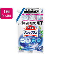 KAO トイレマジックリン消臭・洗浄スプレー ミントの香り 替え 720mL×15個 FCK733C