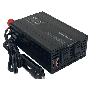 カシムラ DC／ACインバーター 300W+USB-A／USB-C FCK625D-KD263-イメージ1