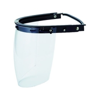 トラスコ中山 ヘルメット取付型防災面 簡単着脱タイプ FC081EH-4388127