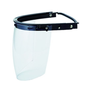 トラスコ中山 ヘルメット取付型防災面 簡単着脱タイプ FC081EH-4388127-イメージ1