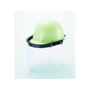 トラスコ中山 ヘルメット取付型防災面 簡単着脱タイプ FC081EH-4388127-イメージ4
