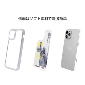 Dparks iPhone 12/12 Pro用スピリットPLUS クリアケース LANDMARK-USA DS20576I12P-イメージ10