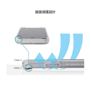 Dparks iPhone 12/12 Pro用スピリットPLUS クリアケース LANDMARK-USA DS20576I12P-イメージ16