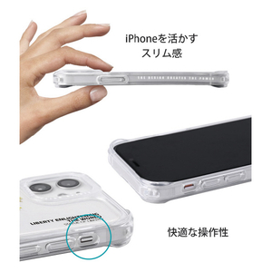 Dparks iPhone 12/12 Pro用スピリットPLUS クリアケース LANDMARK-USA DS20576I12P-イメージ17