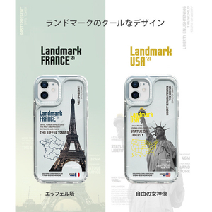Dparks iPhone 12/12 Pro用スピリットPLUS クリアケース LANDMARK-USA DS20576I12P-イメージ6