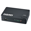 オーム電機 HDMIセレクター 3ポート ブラック AVS03SK