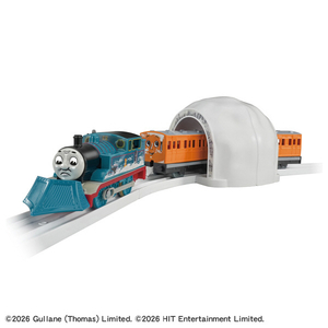 タカラトミー プラレール プラレールえほんトーマスの雪かき セット Pﾚ-ﾙｴﾎﾝﾄ-ﾏｽﾉﾕｷｶｷｾﾂﾄ-イメージ1