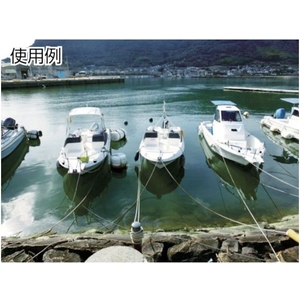 トラスコ中山 ビニロンロープ 3つ打 線径9mm×長さ150m FC735HN-5112516-イメージ4