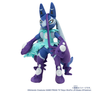 タカラトミー ポケットモンスター ポケモンぬいぐるみ ロイの色違いのメガルカリオZ ﾎﾟｹﾓﾝﾇｲｸﾞﾙﾐｲﾛﾁｶﾞｲﾒｶﾞﾙｶﾘｵZ-イメージ5