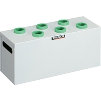 トラスコ中山 TRUSCO ツーリングケース NT・BT兼用 30用ホルダー6個 W色 BT･NT306個ホワイト FC796GZ-3930190