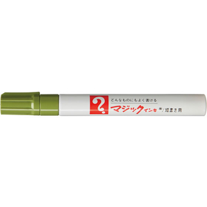 寺西化学工業 マジックインキNO.500細字 うぐいす 10本 FCR9938-M500-T19-イメージ2