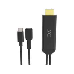 カシムラ HDMI変換ケーブル iPhone専用USB-C中継 FCK626D-KD265-イメージ1