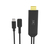 カシムラ HDMI変換ケーブル iPhone専用USB-C中継 FCK626D-KD265-イメージ1