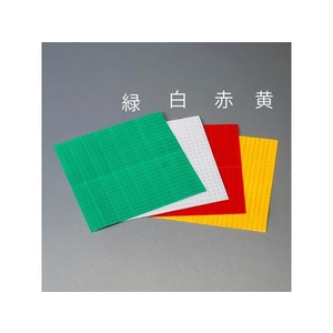 エスコ ハイレベル反射シート 16ピース 緑 25×100mm FCY9830-EA983GR-51-イメージ1