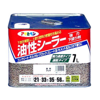 アサヒペン 油性シーラー 7L 透明(クリヤ) FC364NS